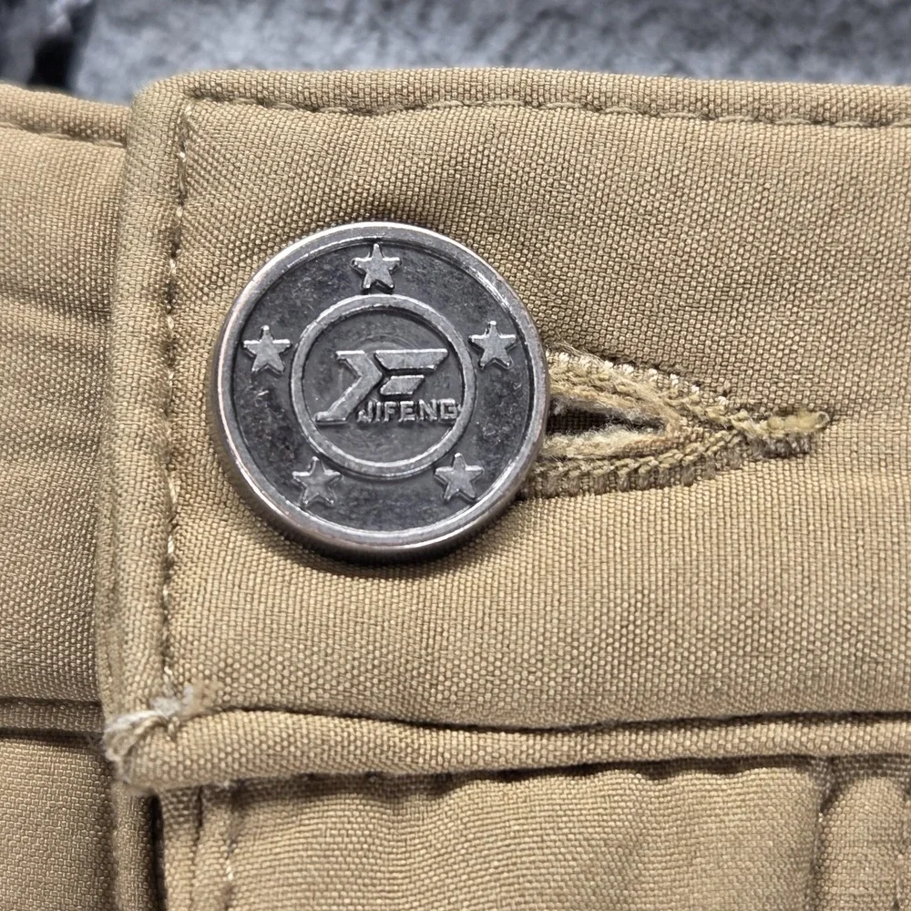 Cargo Pants Mens Large Beige Tiijoy‎ Stretch Casual Pants Slim Fit Hiking Thick